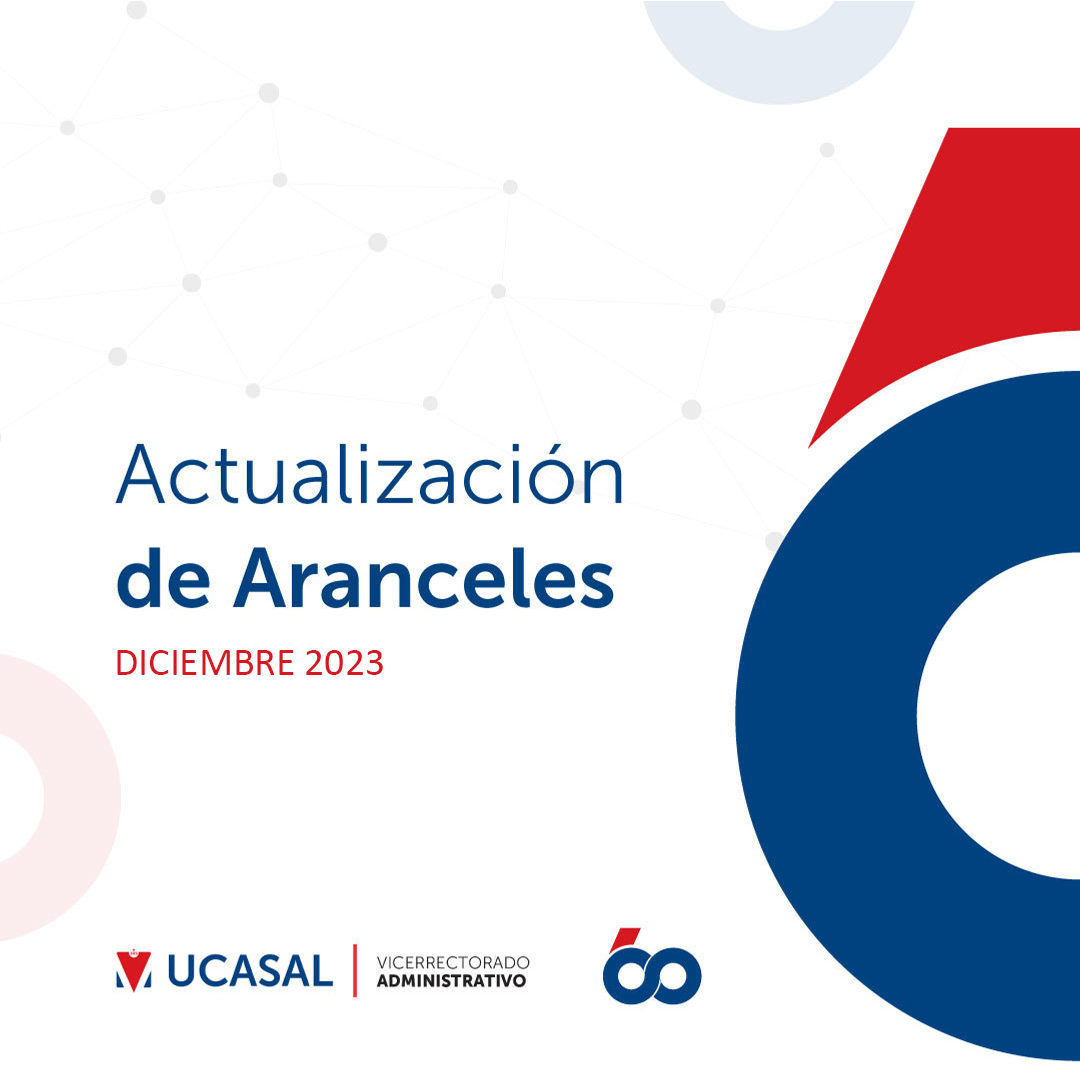 Actualizaci N De Aranceles Diciembre Ucasal Universidad