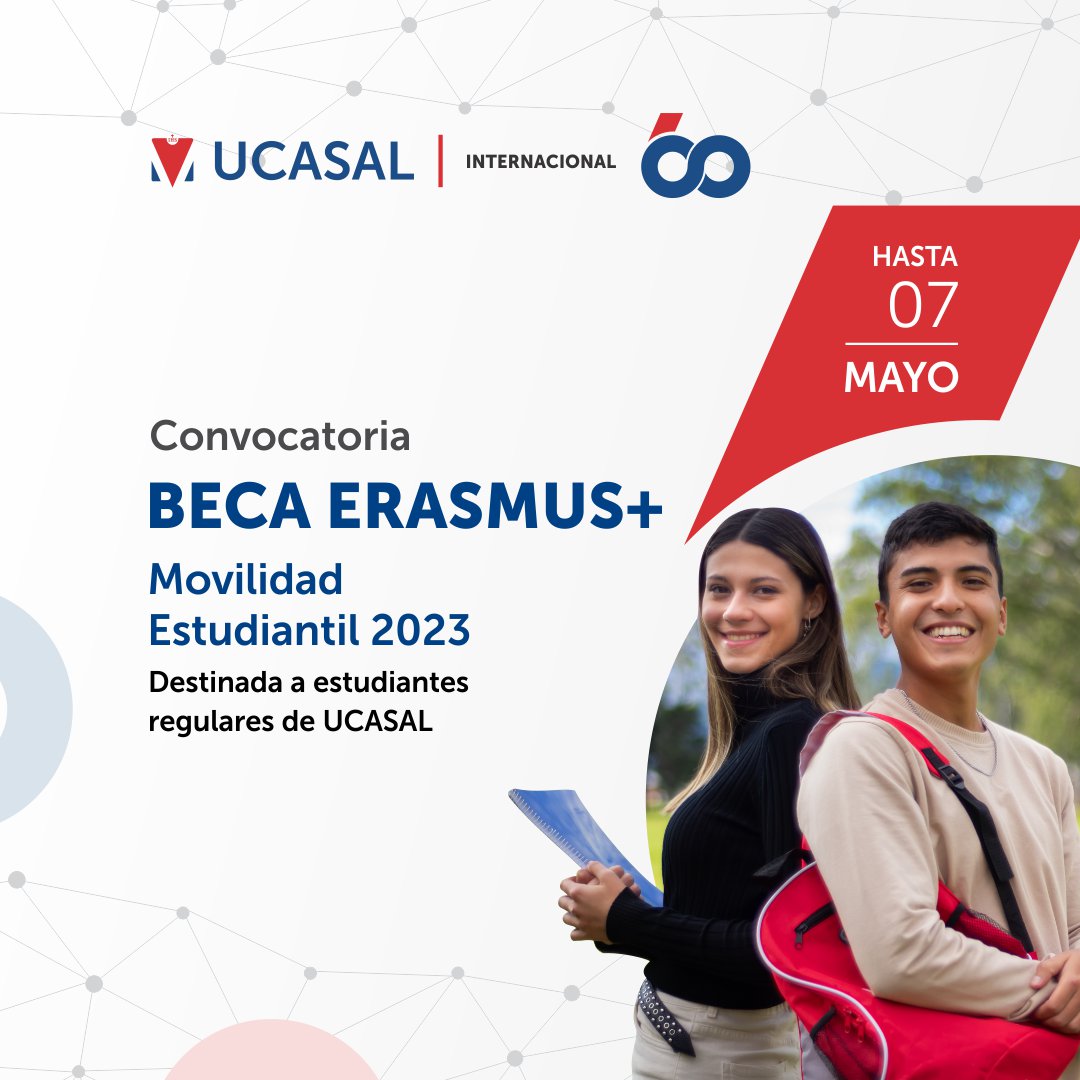 BECA ERASMUS+ - Movilidad Estudiantil 2023 - UCASAL - Universidad ...