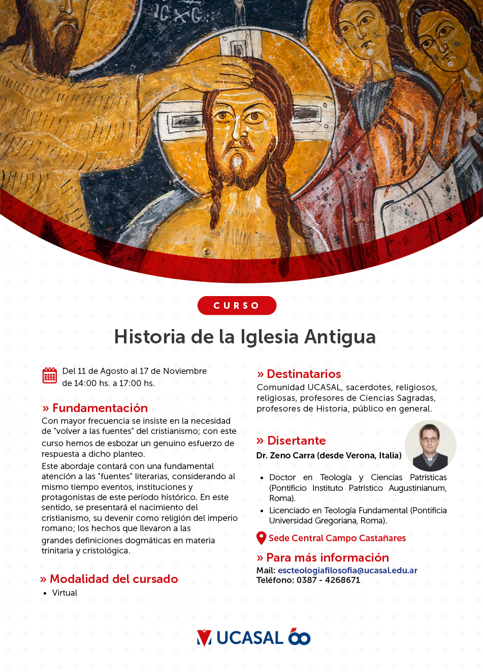 Curso Historia De La Iglesia Antigua - UCASAL - Universidad Católica De ...